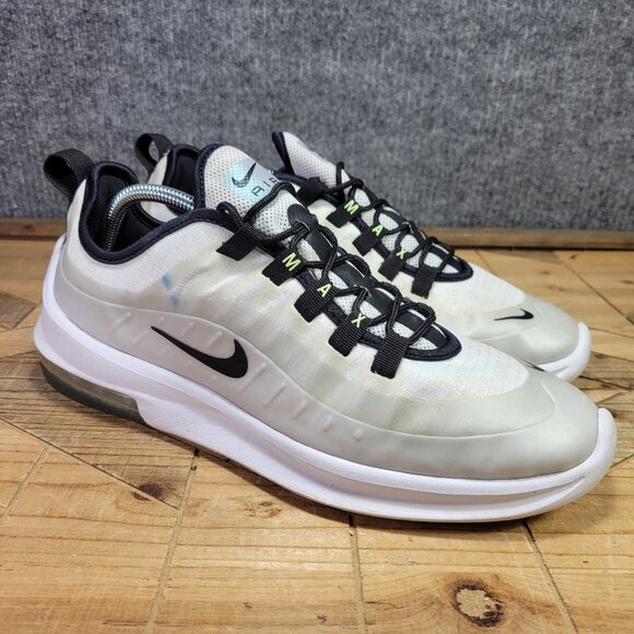 Nike Air Max Axis Premium Size 10.5 AA2148-100 Silver White Cream Black - Picture 1 of 15
